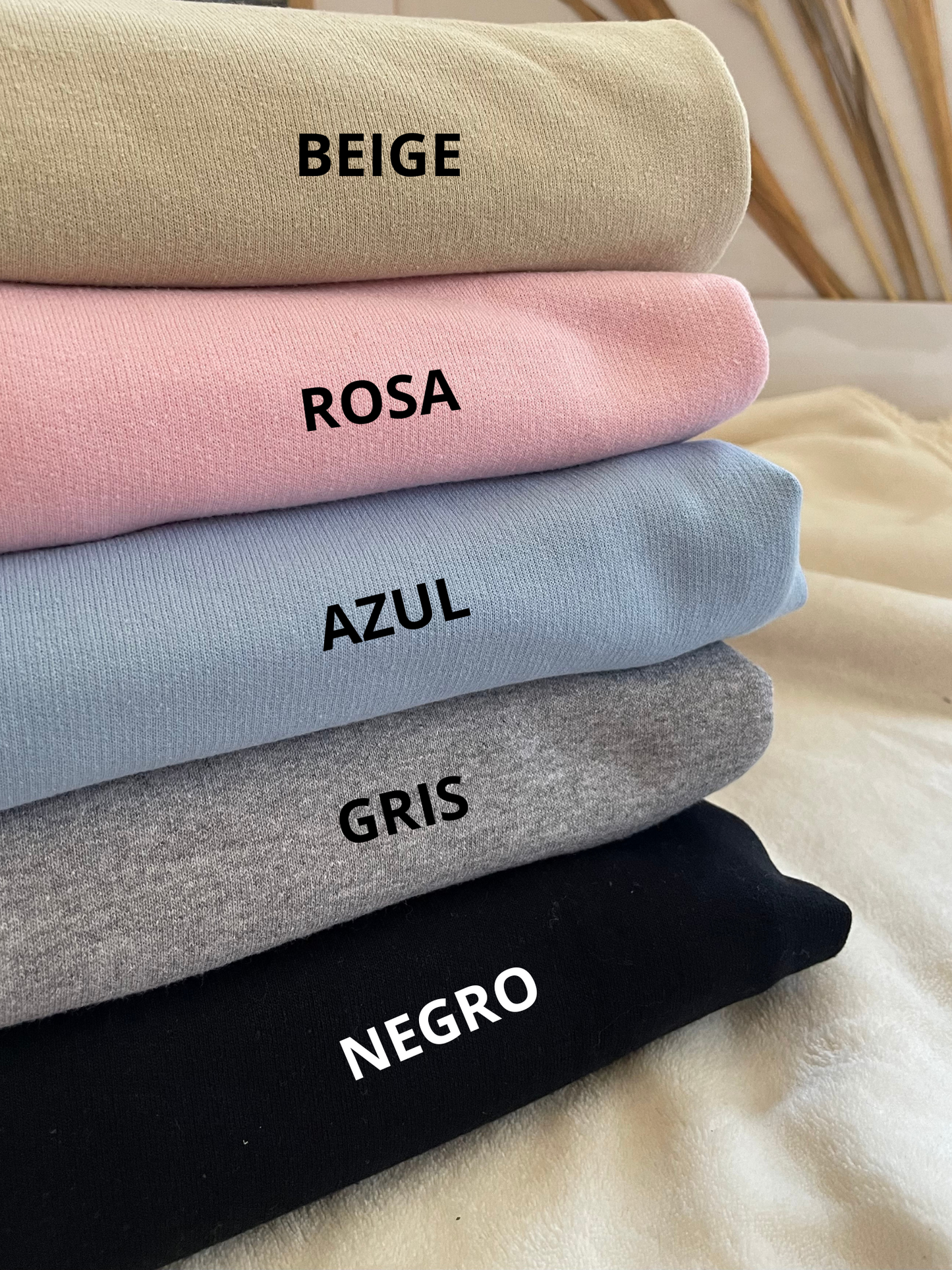 Sudadera con capucha personalizada bordada, fecha en números romanos y letras iniciales