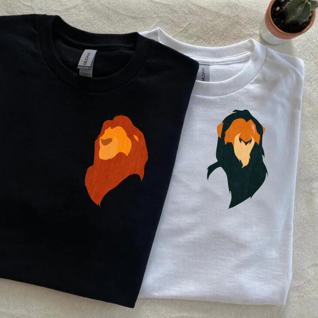 Camiseta Simba & Scar