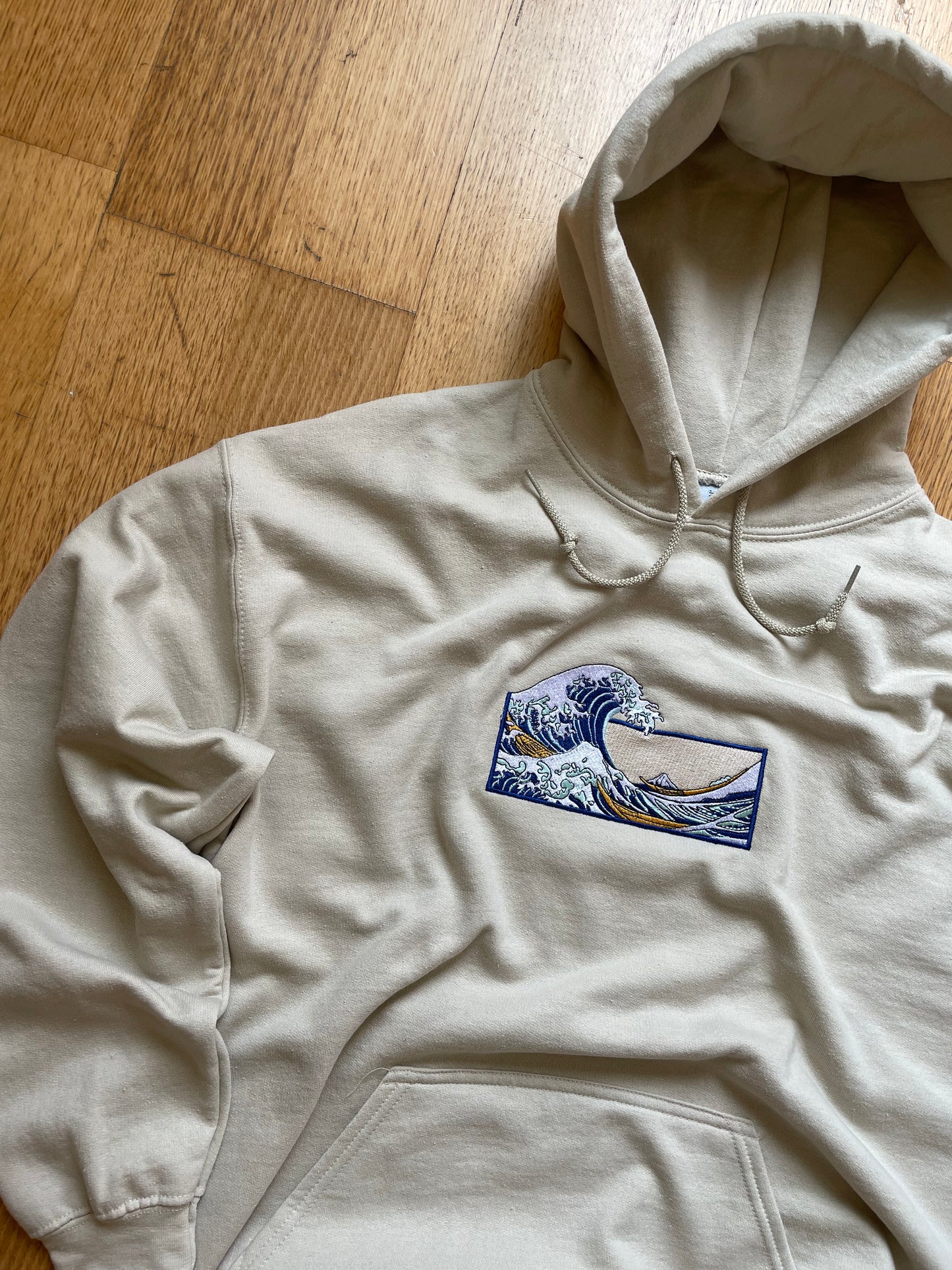Sudadera La gran ola de Kanagawa