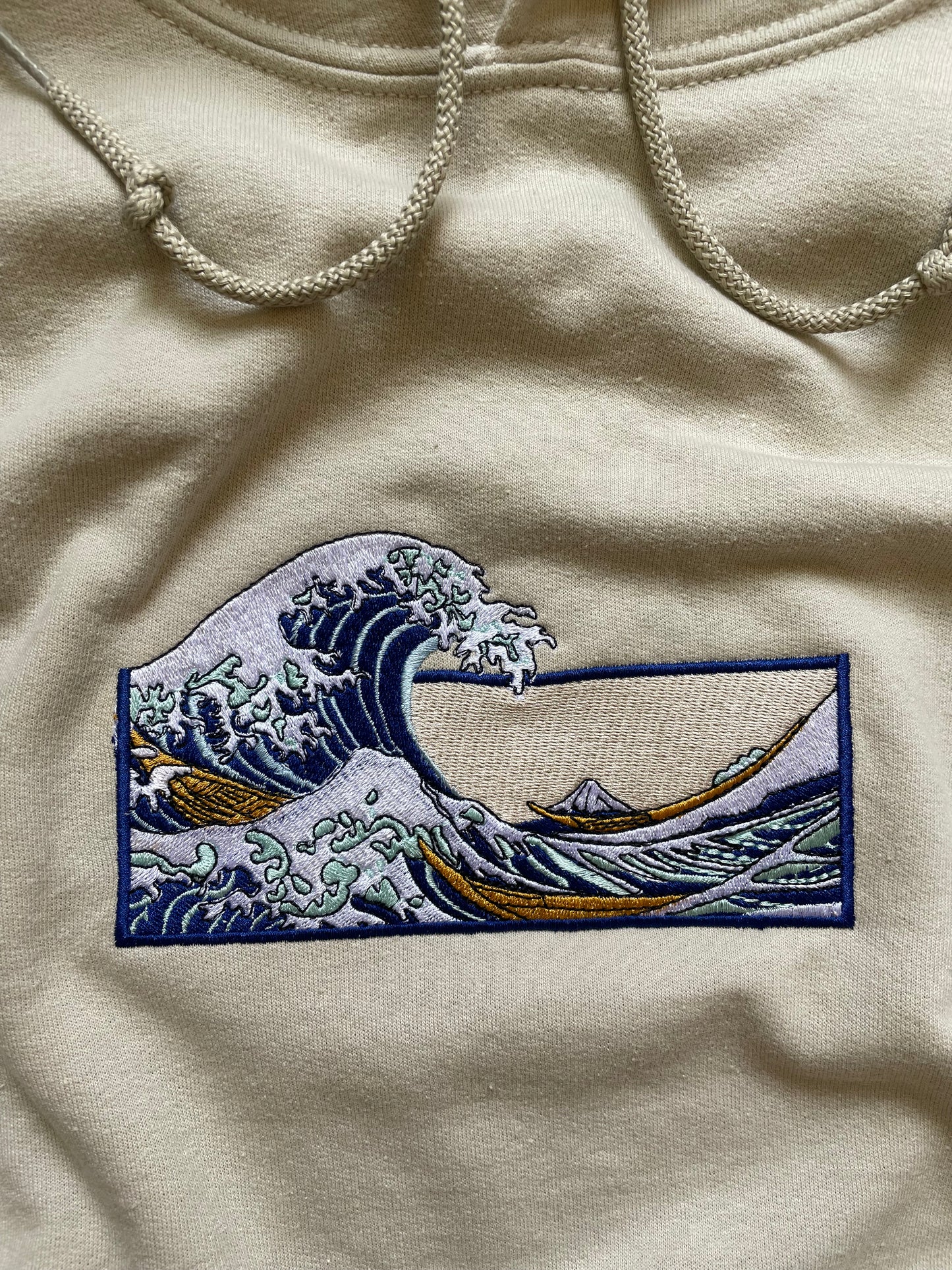 Sudadera La gran ola de Kanagawa