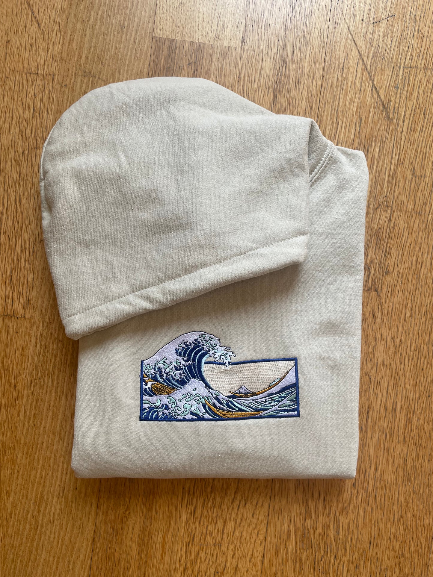 Sudadera La gran ola de Kanagawa
